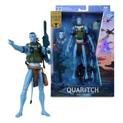 Avatar: Fire and Ash Figura Quaritch (Ash Recom) (Gold Label) 18 cm