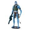 Avatar: Fire and Ash Figura Quaritch (Ash Recom) (Gold Label) 18 cm