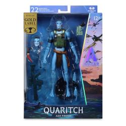 Avatar: Fire and Ash Figura Quaritch (Ash Recom) (Gold Label) 18 cm