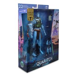 Avatar: Fire and Ash Figura Quaritch (Ash Recom) (Gold Label) 18 cm