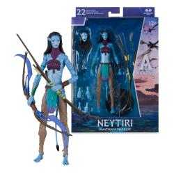 Avatar: Fire and Ash Figura Neytiri (Omatikaya Warrior) 18 cm