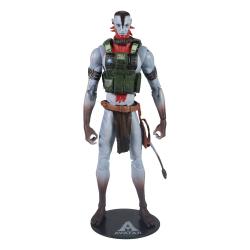 Avatar: Fire and Ash Figura Recom Quaritch (Ash Warrior) 18 cm