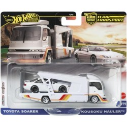 Hot Wheels Premium Camión de Ttansporte KOUSOKU HAULER - TOYOTA SOARER
