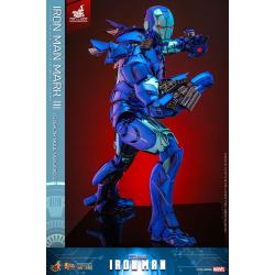 Iron Man Movie Masterpiece Diecast 1/6 Iron Man Mark III (Stealth Mode Ver.) 2.0 Hot Toys Exclusive 33 cm
