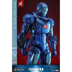 Iron Man Movie Masterpiece Diecast 1/6 Iron Man Mark III (Stealth Mode Ver.) 2.0 Hot Toys Exclusive 33 cm
