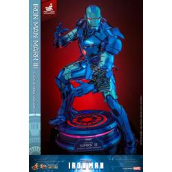 Iron Man Movie Masterpiece Diecast 1/6 Iron Man Mark III (Stealth Mode Ver.) 2.0 Hot Toys Exclusive 33 cm