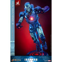 Iron Man Movie Masterpiece Diecast 1/6 Iron Man Mark III (Stealth Mode Ver.) 2.0 Hot Toys Exclusive 33 cm