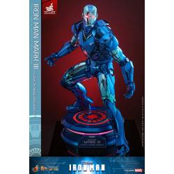 Iron Man Movie Masterpiece Diecast 1/6 Iron Man Mark III (Stealth Mode Ver.) 2.0 Hot Toys Exclusive 33 cm
