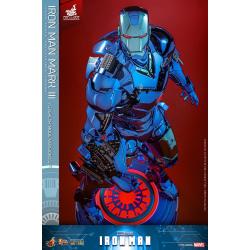 Iron Man Movie Masterpiece Diecast 1/6 Iron Man Mark III (Stealth Mode Ver.) 2.0 Hot Toys Exclusive 33 cm