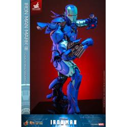Iron Man Movie Masterpiece Diecast 1/6 Iron Man Mark III (Stealth Mode Ver.) 2.0 Hot Toys Exclusive 33 cm