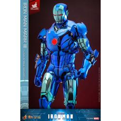 Iron Man Movie Masterpiece Diecast 1/6 Iron Man Mark III (Stealth Mode Ver.) 2.0 Hot Toys Exclusive 33 cm