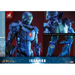 Iron Man Movie Masterpiece Diecast 1/6 Iron Man Mark III (Stealth Mode Ver.) 2.0 Hot Toys Exclusive 33 cm