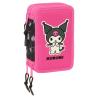 Plumier Kuromi Hello Kitty triple 37pzs