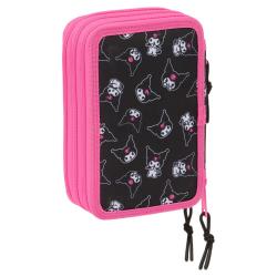 Plumier Kuromi Hello Kitty triple 37pzs