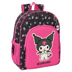 Mochila Kuromi Hello Kitty adaptable 42cm