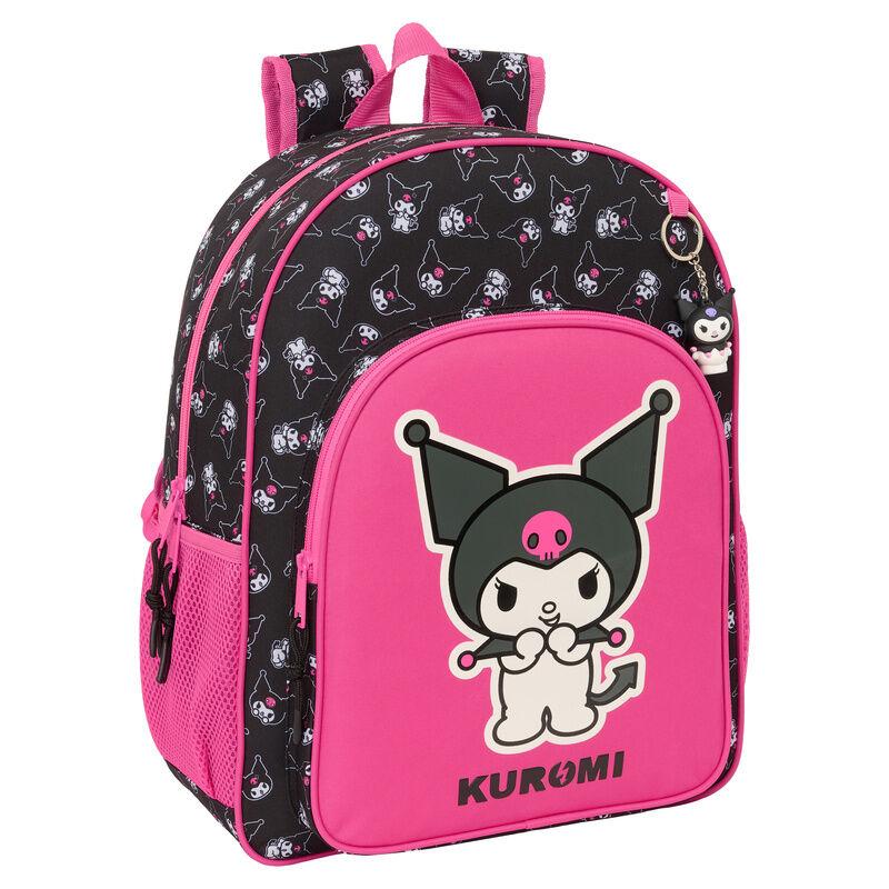 Mochila Kuromi Hello Kitty adaptable 42cm