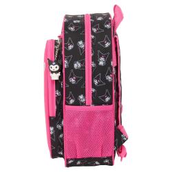 Mochila Kuromi Hello Kitty adaptable 34cm