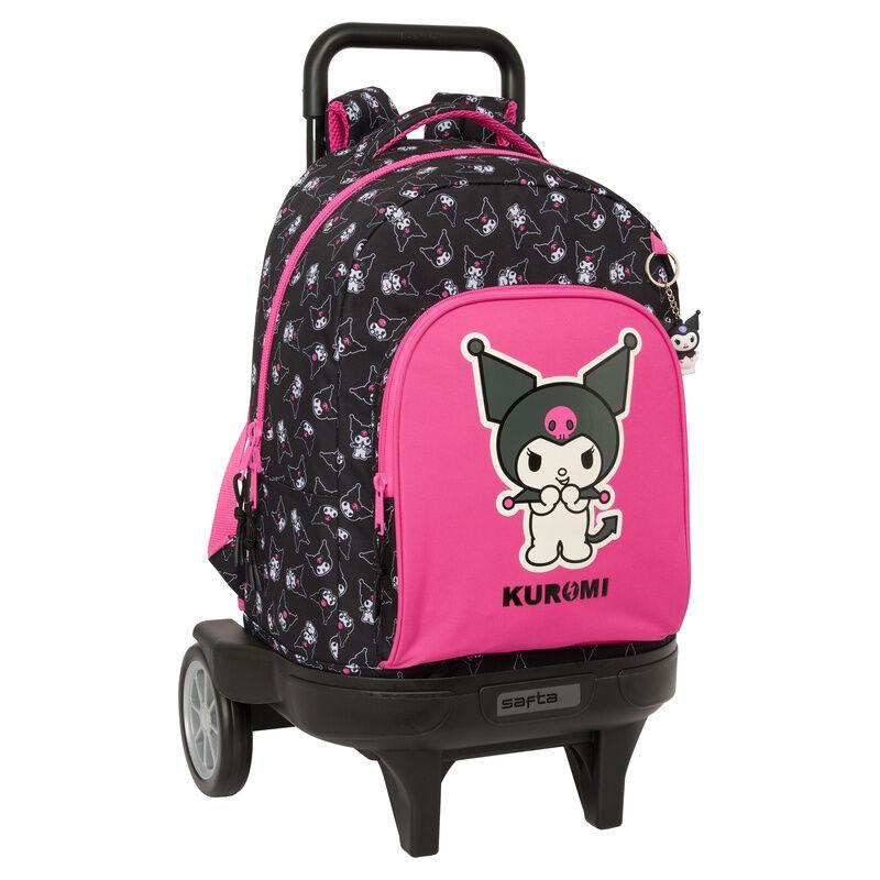Trolley Compact Evolution Kuromi Hello Kitty 45cm