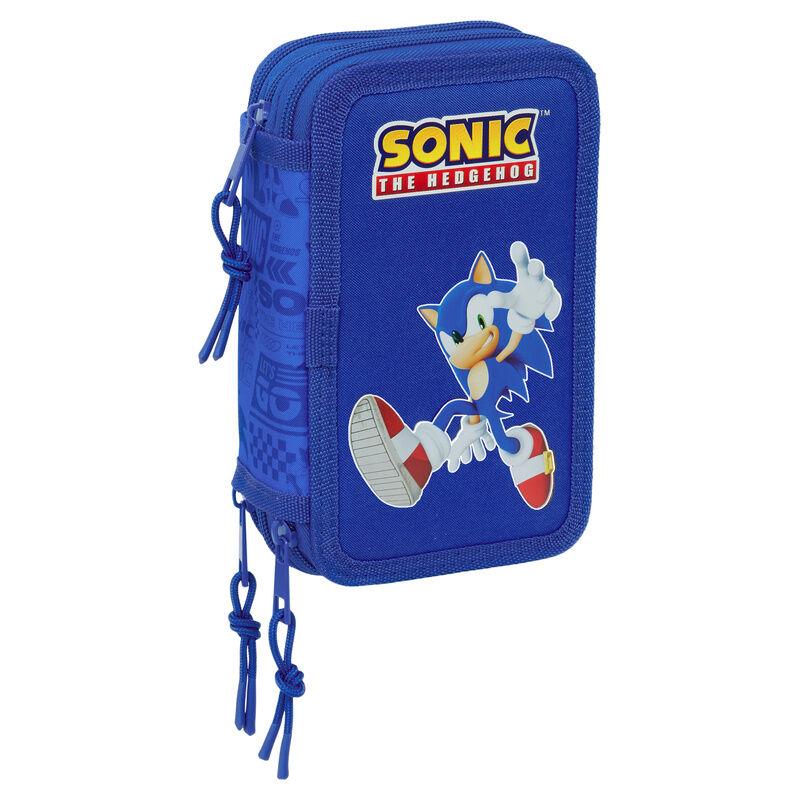 Plumier Sonic the Hedgehog triple 37pzs