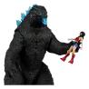 DC Justice League Monsterverse DC Multiverse Pack de 2 Figuras Wonder Woman Vs. Atomic Blast Godzilla 18 cm