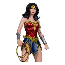 DC Justice League Monsterverse DC Multiverse Pack de 2 Figuras Wonder Woman Vs. Atomic Blast Godzilla 18 cm