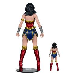 DC Justice League Monsterverse DC Multiverse Pack de 2 Figuras Wonder Woman Vs. Atomic Blast Godzilla 18 cm