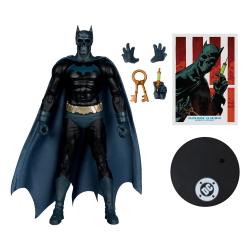 DC Multiverse Figura Black Mask as Batman (Beneath the Mask) 18 cm