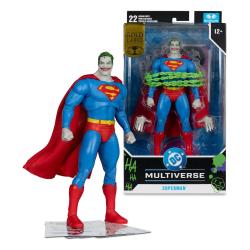 DC Comics DC Multiverse Figura Superman (Superman #9) (Jokerized) (Gold Label) 18 cm