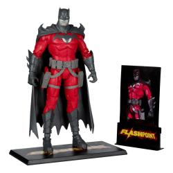DC Multiverse Figura Batman (Flashpoint) (Black & White Accent Edition) (Gold Label) 18 cm