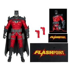 DC Multiverse Figura Batman (Flashpoint) (Black & White Accent Edition) (Gold Label) 18 cm