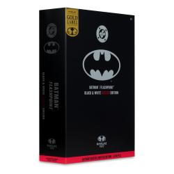 DC Multiverse Figura Batman (Flashpoint) (Black & White Accent Edition) (Gold Label) 18 cm