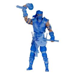 Mortal Kombat Figura Glow in the Dark Edition Sub-Zero (Gold Label) 18 cm