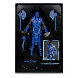 Mortal Kombat Figura Glow in the Dark Edition Sub-Zero (Gold Label) 18 cm