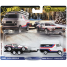 Hot Wheels FLF56 JBM35 Delorean & Rally Hauler
