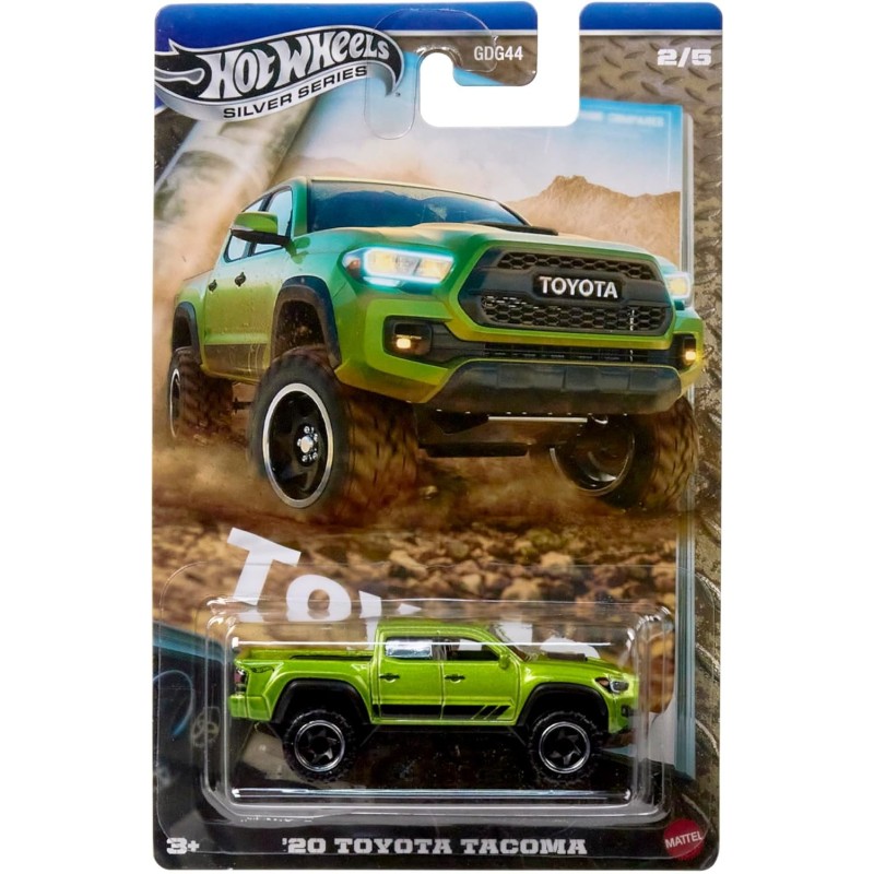 Hot Wheels Silver series JCB72  20 Toyota Tacoma  2/5