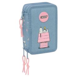 Plumier Snoopy Peanuts triple 37pzs