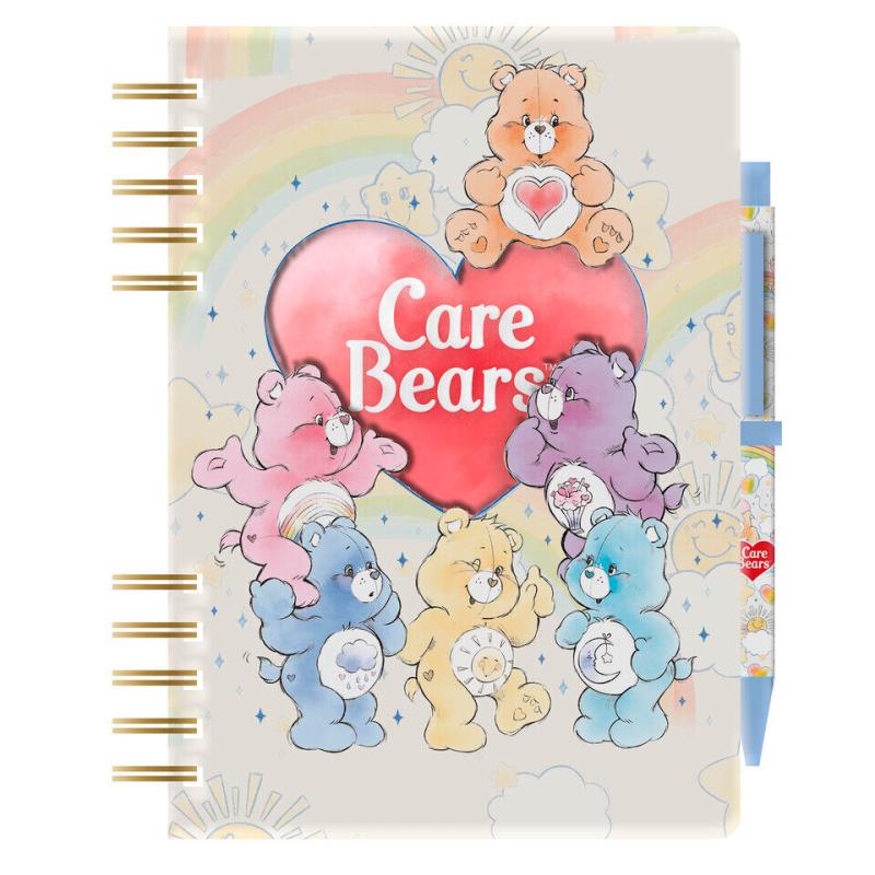 Cuaderno A5 + boligrafo y pegatinas Osos Amorosos