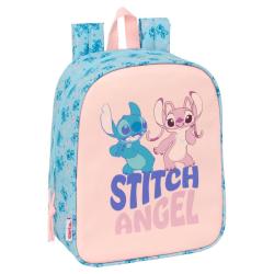 Mochila Ohana Stitch Disney 27cm adaptable