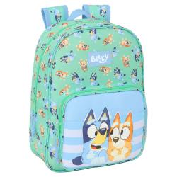 Mochila Sisters Bluey 34cm adaptable