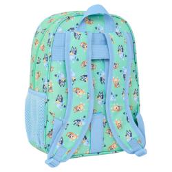 Mochila Sisters Bluey 34cm adaptable