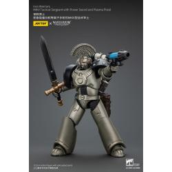 Warhammer The Horus Heresy Figura 1/18 lron Warriors MKVI Tactical Sergeant with Power Sword and Plasma Pistol 12 cm
