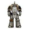 Warhammer The Horus Heresy Figura 1/18 lron Warriors Command Squad Chosen with Legion Standard 12 cm