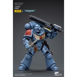 Warhammer 40k Figura 1/18 Space Wolves Intercessors 12 cm