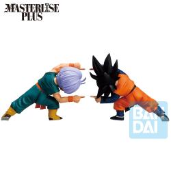 Set 2 Figuras Ichibansho Masterlise Son Goten & Trunks Battle of Super Saiyan Dragon Ball Z 9cm