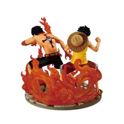 Figura Ichibansho Ace & Luffy Dramatic Memories One Piece 15cm