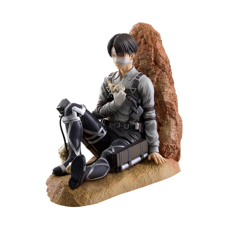 Figura Ichibansho Levi Battle of Heaven and Earth Mega Impact Attack on Titan 11cm