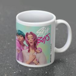 Taza Saja Boys KPop Demon Hunters 325ml