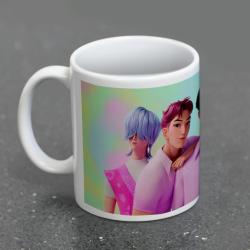 Taza Saja Boys KPop Demon Hunters 325ml