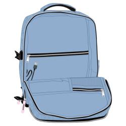 Mochila viaje cabina Huntrix Kpop Demon Hunters 44cm