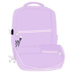 Mochila viaje cabina Iconic Kpop Demon Hunters 44cm